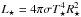 \hbox{$L_{\star} = 4\pi \sigma T_{\star}^4 R_{\star}^2$}