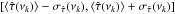 \hbox{$[\langle\hat{\tau}(\nu_k)\rangle-\sigma_{\hat{\tau}}(\nu_k),\langle\hat{\tau}(\nu_k)\rangle+\sigma_{\hat{\tau}}(\nu_k)]$}