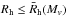 \hbox{$R_{\rm h}\le \bar R_{\rm h}(M_v)$}