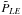 \hbox{$\tilde{P}_{LE}$}