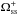 \hbox{$\Omega^{+}_{\rm ss}$}