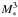 \hbox{$M_*^{3}$}