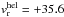 \hbox{$v^{\rm hel}_{\rm r}=+35.6$}