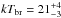 \hbox{$kT_{\rm br} = 21^{+4}_{-3}$}