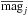 \hbox{$\overline{\mathrm{mag}}_j$}