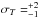 \hbox{$\sigma_T=^{+2}_{-1}$}