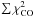 \hbox{$\sum\chi^2_{\rm CO}$}