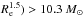 \hbox{$R_{\rm e}^{1.5})> 10.3~M_{\odot}$}