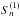 \hbox{$S^{(1)}_{\emph{n}}$}