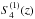 \hbox{$S^{(1)}_4(z)$}