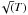 \hbox{$\!\sqrt(T)$}