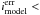 \hbox{$ i^{\rm err}_{\rm model}<$}