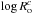 \hbox{$\log R_{\rm o}^{c}$}