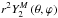 \hbox{$r^2Y_{2}^{M}\left(\theta,\varphi\right)$}