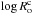 \hbox{$\log R_{\rm o}^{\rm c}$}