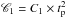 \hbox{${\mathscr{C}}_1=C_1\times t_{\rm p}^2$}