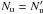 \hbox{$N_\mathrm{u} = N'_\mathrm{u}$}
