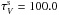 \hbox{$\tau_V^{\rm s} = 100.0$}