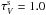 \hbox{$\tau_V^{\rm s} = 1.0$}