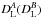 \hbox{$D_{\rm L}^A(D_{\rm L}^B)$}