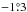 \hbox{$-1\fdg3$}
