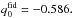 \hbox{$q_{0}^{\text{fid}}=-0.586.$}