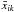 \hbox{$\bar x_{ik}$}
