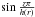 \hbox{$\sin\frac{z\pi}{h(r)}$}