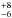 \hbox{$^{+8}_{-6}$}