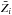 \hbox{$\bar{Z}_{i}$}