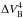 \hbox{$\Delta V_{\rm B}^4$}