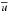 \hbox{$\overline{u}$}
