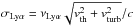 \hbox{$\sigma_\lya = \nu_\lya \sqrt{v_{\rm th}^2 + v_{\rm turb}^2}/c$}