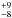 \hbox{$^{+9}_{-8}$}