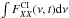 \hbox{$\int F_{XX}^{\rm CI}(\nu, t) {\rm d}\nu$}