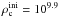 \hbox{$\rho_\mathrm{c}^\mathrm{ini}=10^{9.9}$}