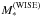 \hbox{$M_\ast^\mathrm{(WISE)}$}