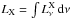 \hbox{$\x L=\int L_\nu^\text{X}\,\de\nu$}