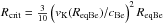 \hbox{$R_\text{crit}=\frac{3}{10} \zav{v_\text{K}(R_\text{eqBe})/ c_\text{Be} }^2 R_\text{eqBe}$}