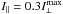 \hbox{$I_\parallel= 0.3I_\perp^{\rm max}$}