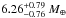 \hbox{$6.26^{+0.79}_{-0.76}~M_\oplus$}