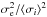 \hbox{$\sigma_{\rm e}^2/\langle \sigma_{i} \rangle ^2$}