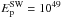 \hbox{$E_{\rm p}^{\rm SW}=10^{49}$}