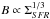 \hbox{$B\propto\Sigma_{SFR}^{1/3}$}