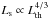 \hbox{$L_{\rm s}\propto L_{\rm th}^{4/3}$}