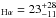 \hbox{$_{\rm H\alpha} = 23^{+28}_{-11}$}