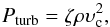 \begin{equation} \label{Eq.pturb} P_{\rm turb}= \zeta \rho \upsilon_{\rm c}^2 , \end{equation}