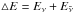 \hbox{$\triangle E = E_\nu+E_{\bar\nu}$}