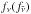 \hbox{$f_\nu(f_{\bar\nu})$}