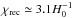 \hbox{$\chi_\mathrm{rec}\simeq3.1H_0^{-1}$}